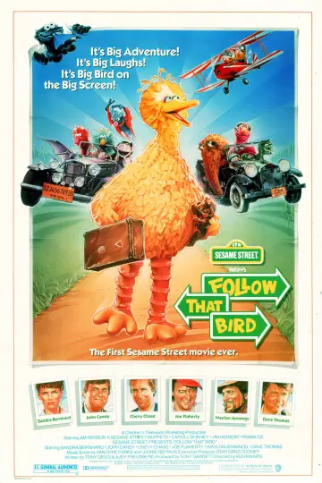Poster to the movie "Follow That Bird" #1097083