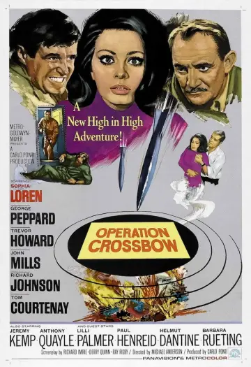 Poster to the movie "Operation Crossbow" #883799
