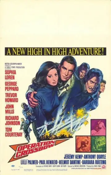 Poster to the movie "Operation Crossbow" #883803