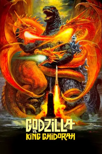 Poster to the movie "Godzilla vs. King Ghidorah" #386523