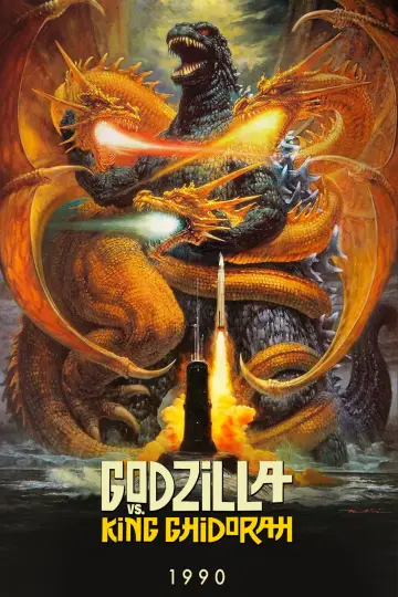 Poster to the movie "Godzilla vs. King Ghidorah" #941690