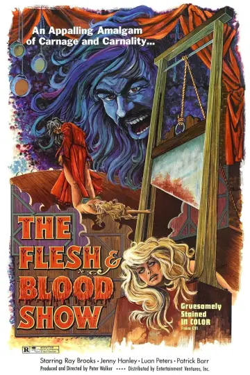 Poster to the movie "The Flesh and Blood Show" #946459