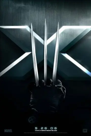 Poster to the movie "X-Men: The Last Stand" #847896