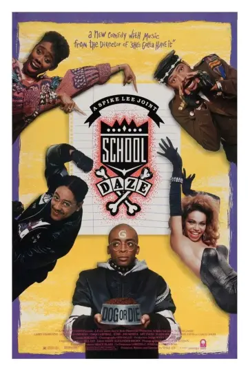 Poster to the movie "School Daze" #1057541