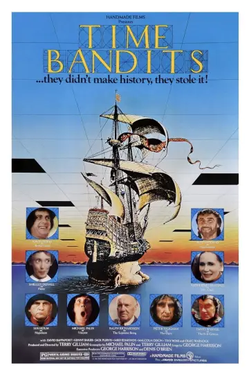 Poster to the movie "Time Bandits" #904624