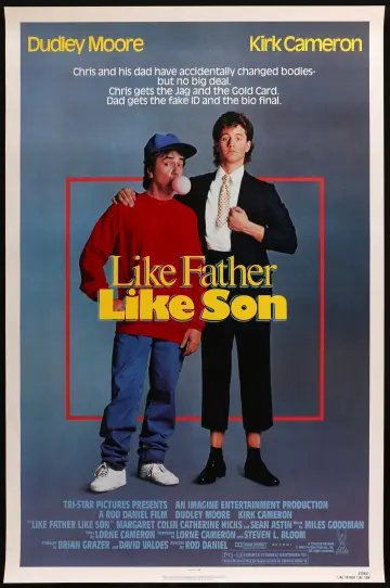 Poster to the movie "Like Father Like Son" #1064053