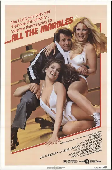 Poster to the movie "...All the Marbles" #833644