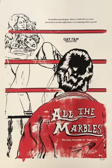 Poster to the movie "...All the Marbles" #833649