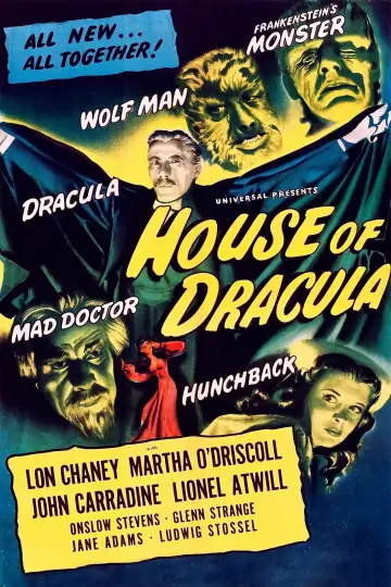 Poster to the movie "House of Dracula" #1046668