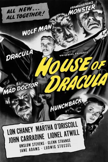 Poster to the movie "House of Dracula" #1046672