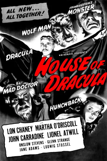 Poster to the movie "House of Dracula" #1046673