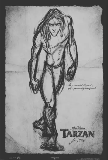 Poster to the movie "Tarzan" #171022