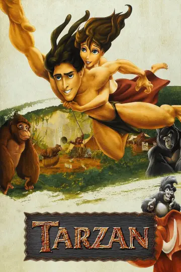 Poster to the movie "Tarzan" #594118