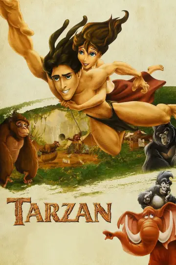 Poster to the movie "Tarzan" #594120