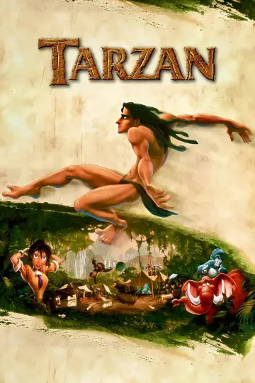 Poster to the movie "Tarzan" #594125
