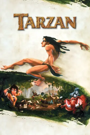 Poster to the movie "Tarzan" #594126