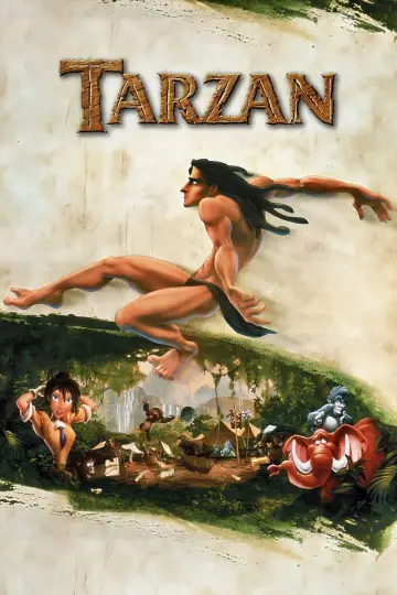 Poster to the movie "Tarzan" #594127