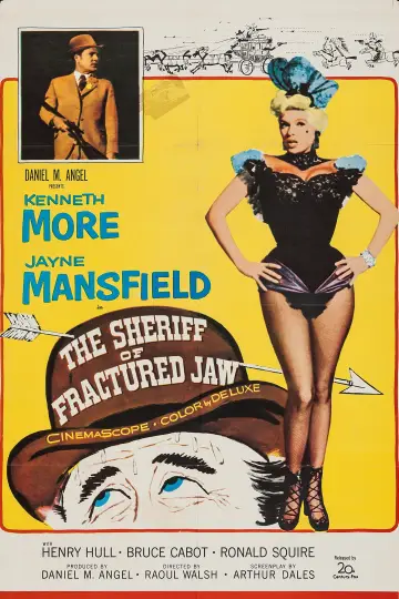 Poster to the movie "The Sheriff of Fractured Jaw" #1587748