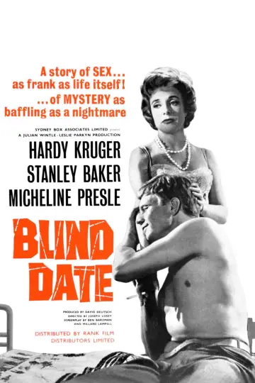 Poster to the movie "Blind Date" #691228