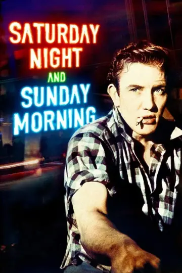Poster to the movie "Saturday Night and Sunday Morning" #1084046