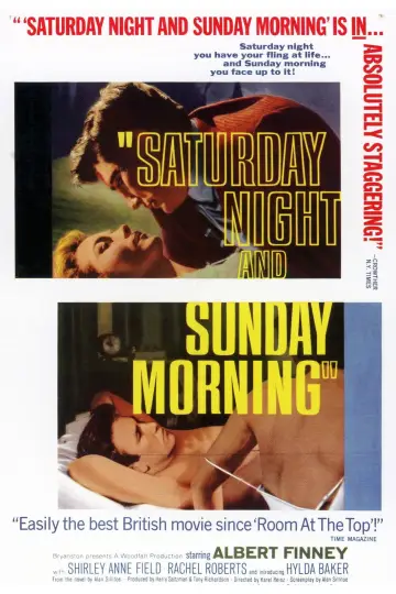 Poster to the movie "Saturday Night and Sunday Morning" #1084047