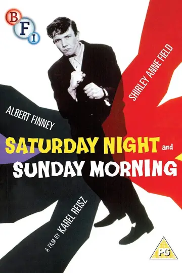 Poster to the movie "Saturday Night and Sunday Morning" #1084052