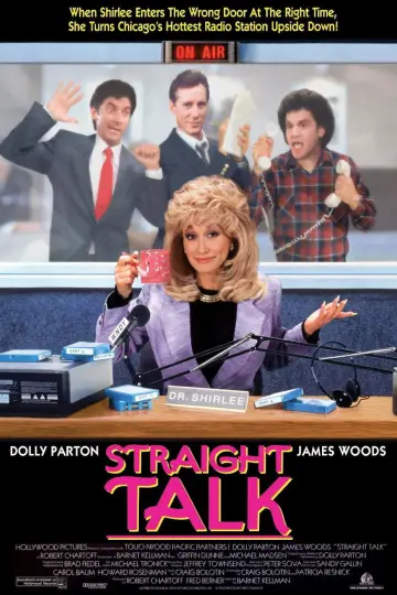 Poster to the movie "Straight Talk" #1533185