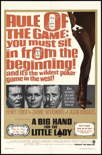 Poster to the movie "A Big Hand for the Little Lady" #1069220