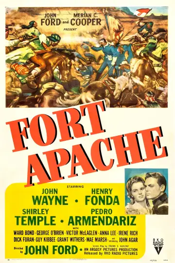 Poster to the movie "Fort Apache" #873254