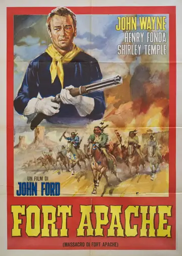 Poster to the movie "Fort Apache" #873255