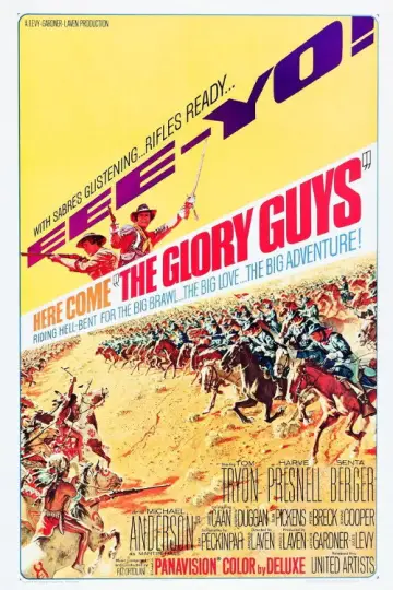 Poster to the movie "The Glory Guys" #1089501