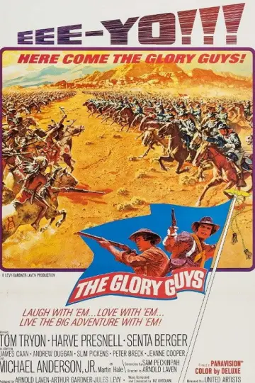 Poster to the movie "The Glory Guys" #1089505