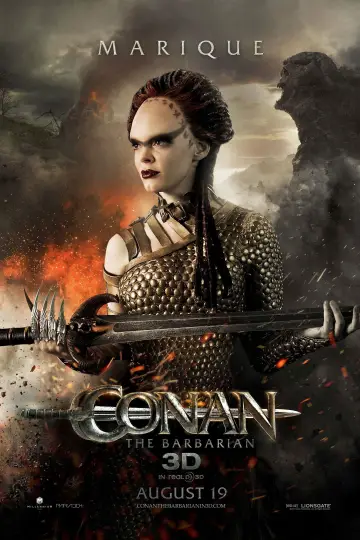 Poster to the movie "Conan the Barbarian" #686082