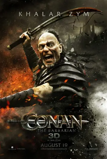 Poster to the movie "Conan the Barbarian" #76420
