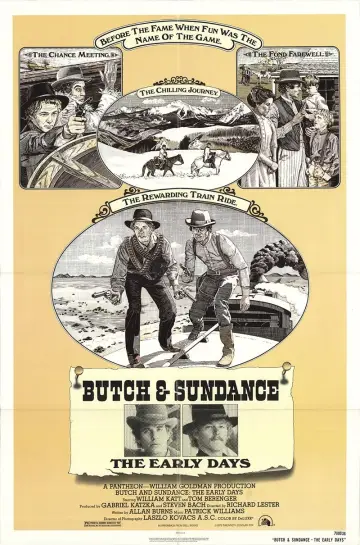 Poster to the movie "Butch and Sundance: The Early Days" #429046