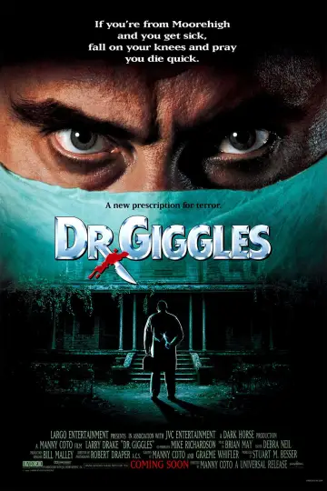 Poster to the movie "Dr. Giggles" #1074545