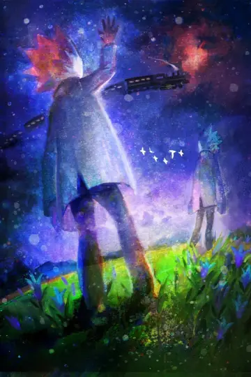 Poster to the movie "Night on the Galactic Railroad" #1621027