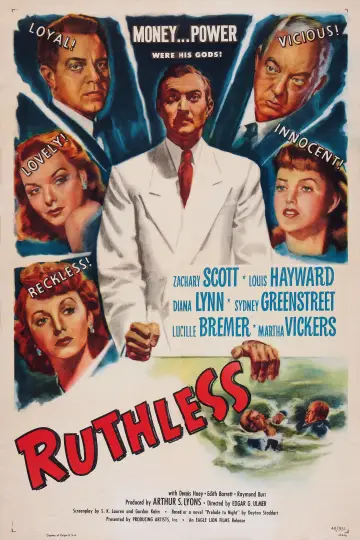 Poster to the movie "Ruthless" #1100138