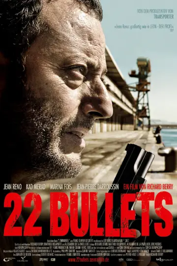Poster to the movie "22 Bullets" #860501