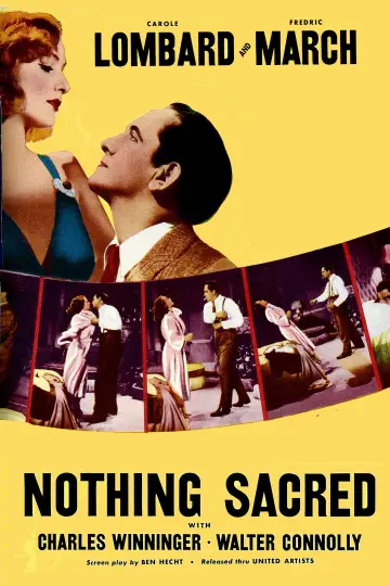 Poster to the movie "Nothing Sacred" #1102319