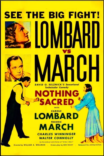 Poster to the movie "Nothing Sacred" #1102323