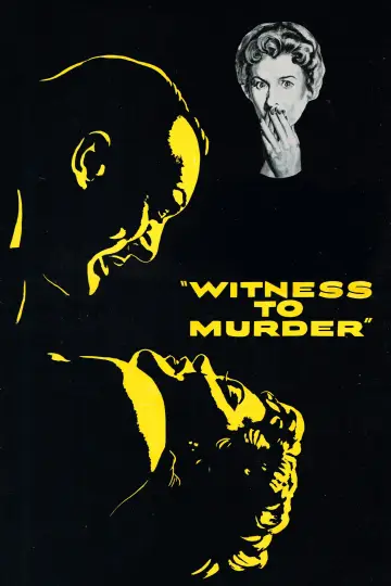 Poster to the movie "Witness to Murder" #1619868