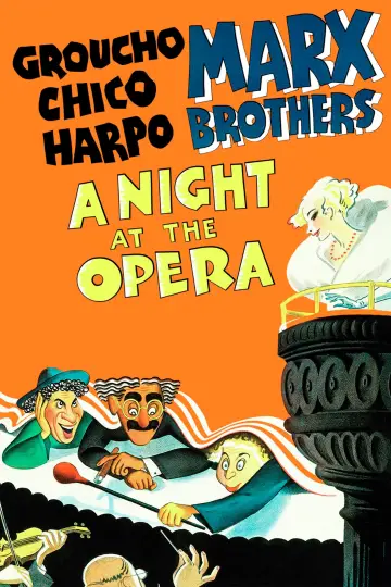 Poster to the movie "A Night at the Opera" #987350