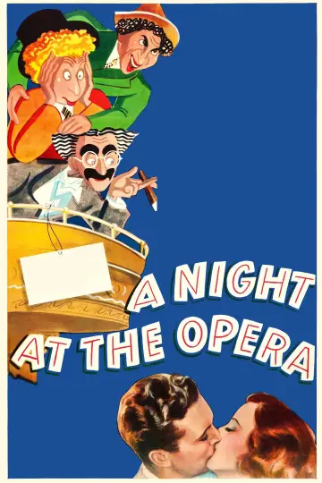 Poster to the movie "A Night at the Opera" #987351