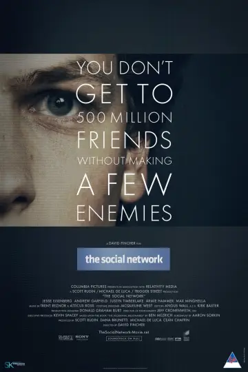 Poster to the movie "The Social Network" #588939