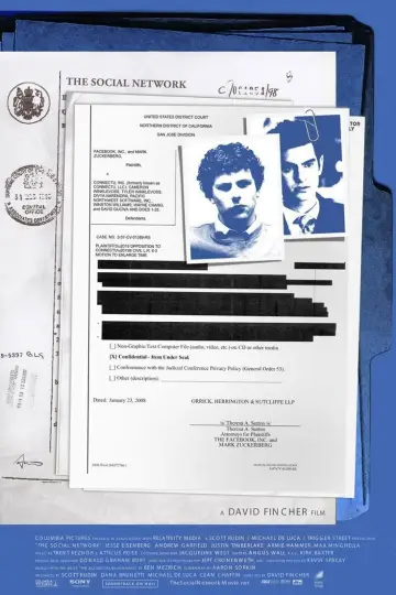 Poster to the movie "The Social Network" #961549