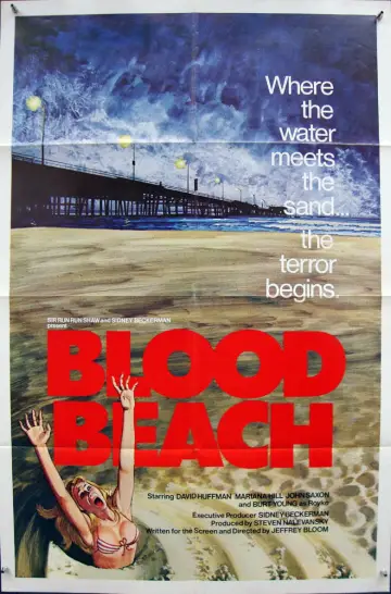 Poster to the movie "Blood Beach" #1104174