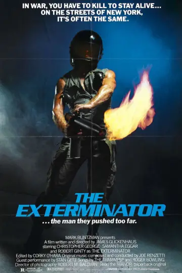 Poster to the movie "The Exterminator" #1083243
