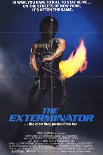 Poster to the movie "The Exterminator" #1083260