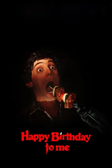 Poster to the movie "Happy Birthday to Me" #1444428